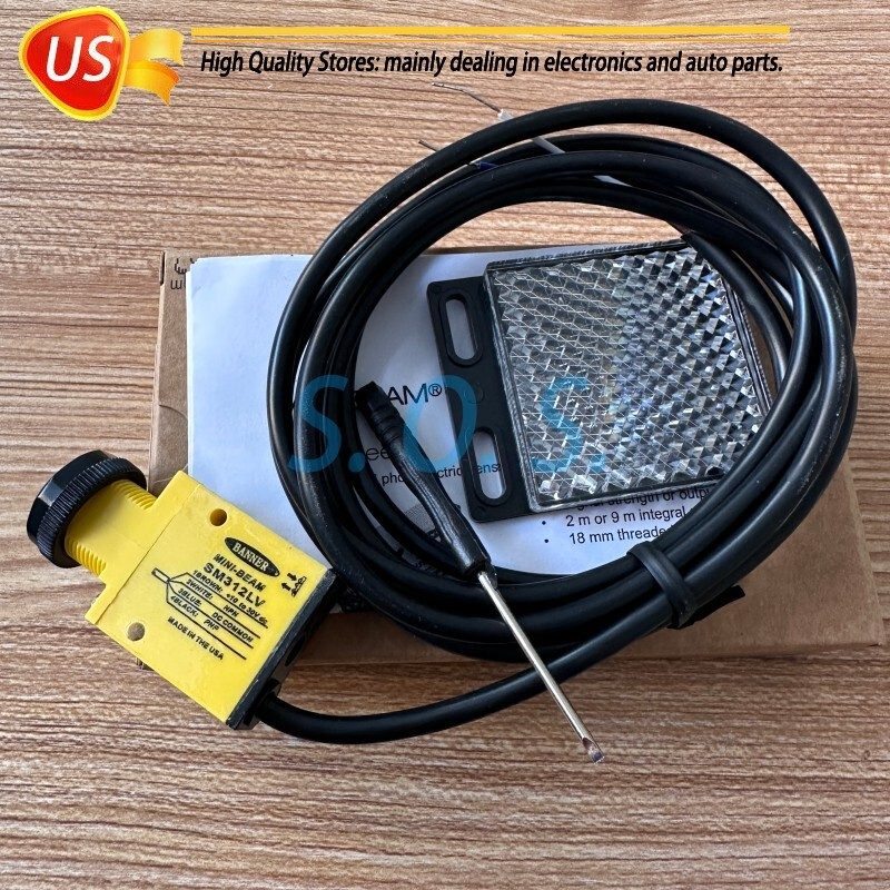 Фотоэлектрический датчик BANNER SM312LV MINI BEAM PHOTOELECTRIC SENSOR 10-30VDC