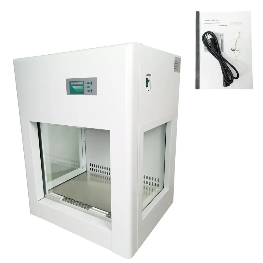 Вытяжной шкаф 110V Laboratory Mini Fume Hood CJ-600P Purification Table Lab Samp