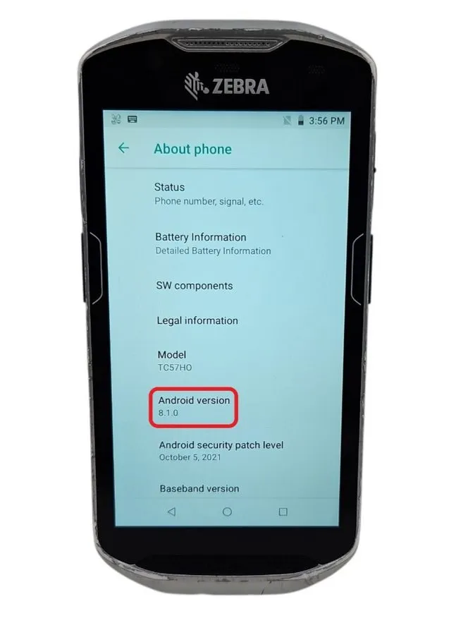 Сканер штрих-кода Zebra TC57 TC57HO Android 8 Mobile Scanner 4GB/32GB Barcode TC