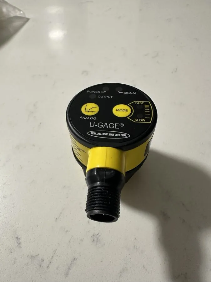 Фотоэлектрический датчик BANNER U-GAUGE T 30UXICQ8 Photoelectric Switch Sensor — фото лота 2
