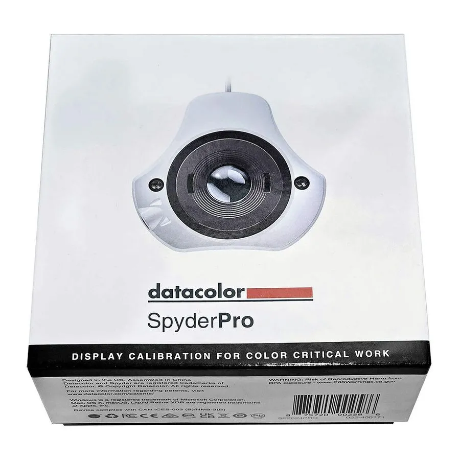 Лабораторный прибор Datacolor Spyder Pro SP2024PRO Monitor Calibration Colorimet