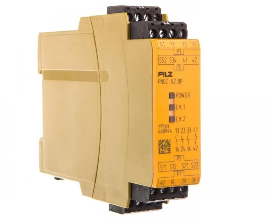 Реле безопасности Safety relay PNOZ X2.8P 24VAC/DC 3N/O 1N/C 777301, 1-W0J7R