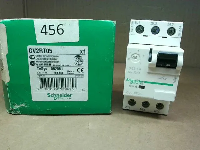 Автоматический выключатель Telemecanique GV2-RT05 Motor Circuit Breaker 0.63-1A