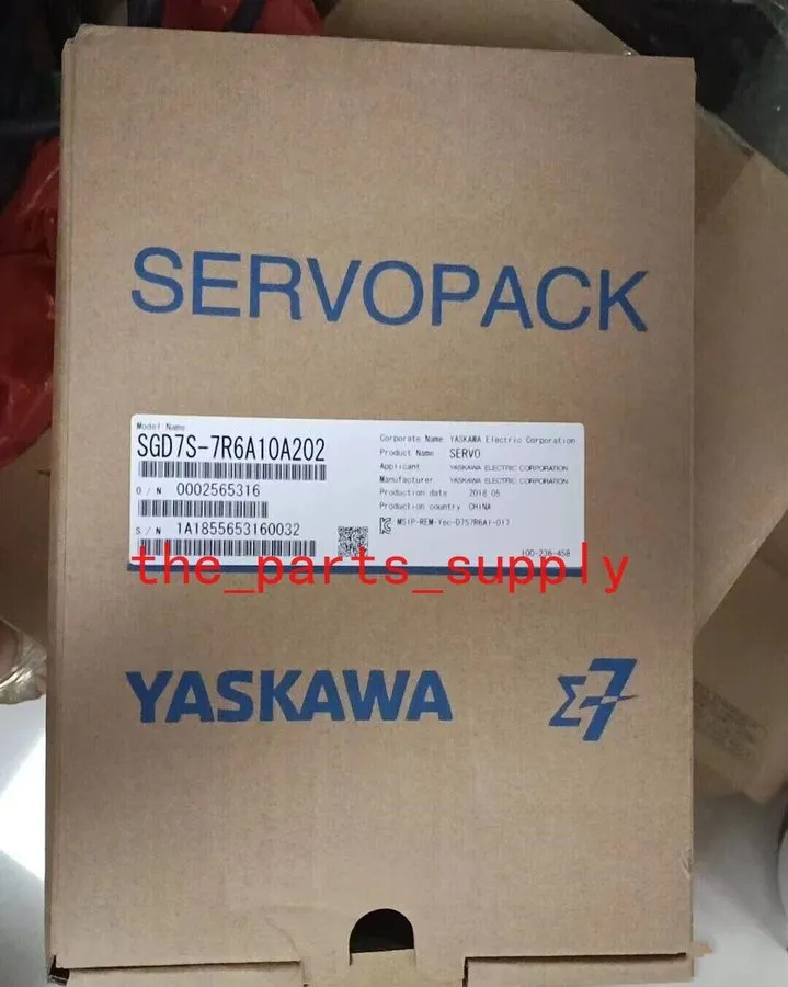 Серводвигатель YASKAWA SGD7S-7R6A10A202 Servo Motor