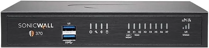 Межсетевой экран Sonicwall TZ370 Total Secure 1YR Essential Edition (02-SSC-6817