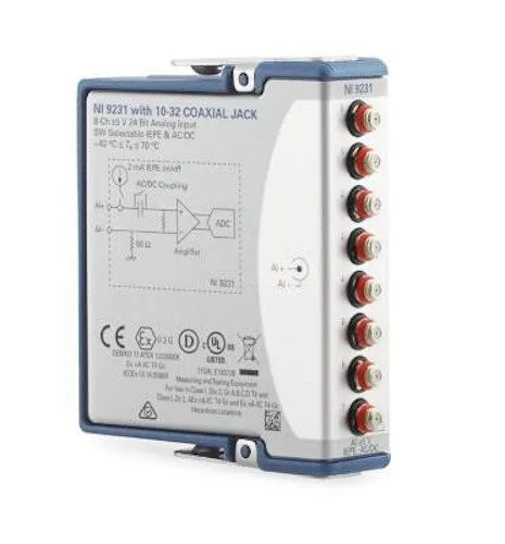 Модуль ввода-вывода National Instruments NI 9231 8-Chan cDAQ Sound & Vibration A