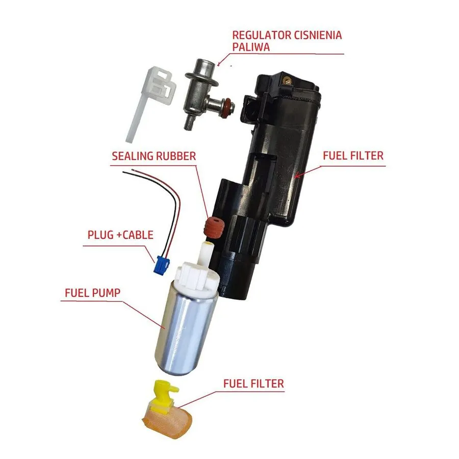 Насос FUEL PUMP Pressure Regulator FILTER 49040-0001 — фото лота 2