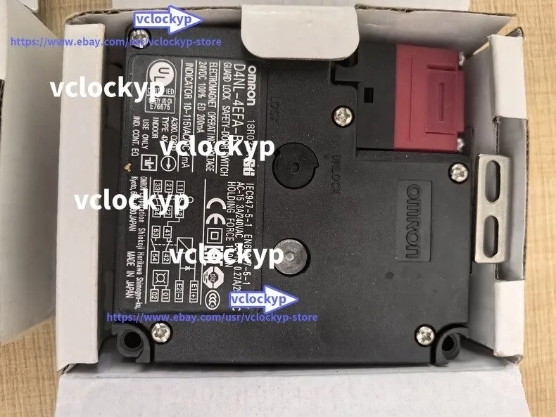 Коммутатор Omron D4NL-4EFA-B Electromagnetic Lock Safety Door Switch — фото лота 2