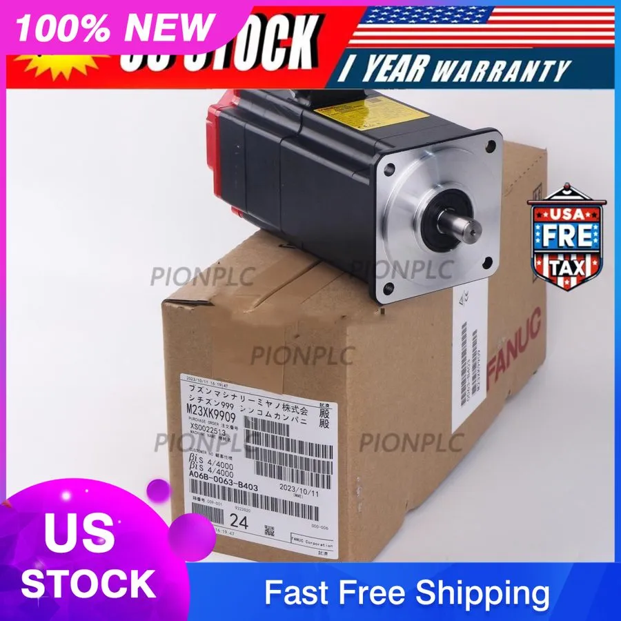 Серводвигатель FANUC A06B-0063-B403 AC servo motor