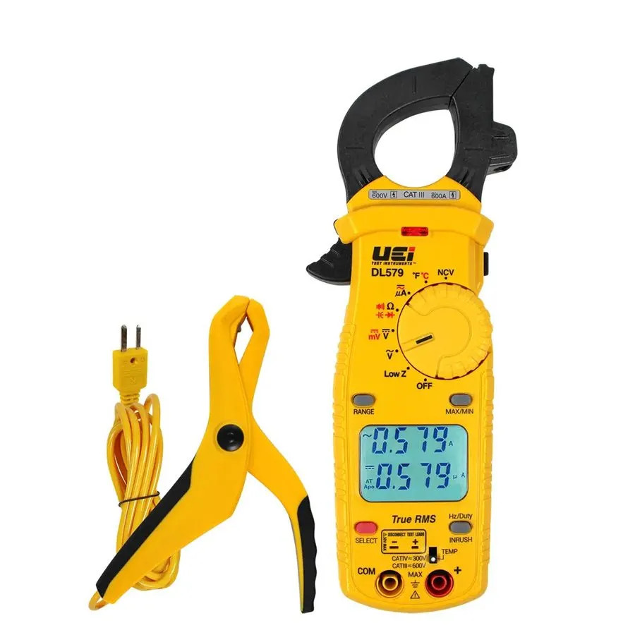 Пробник UEi DL579COMBO True-RMS Clamp Meter with ATTPC4 Probe — фото лота 1