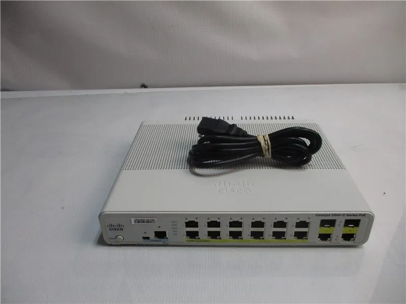 Коммутатор Cisco Catalyst 2960 C Series PoE Switch 20 Port 2 SFP