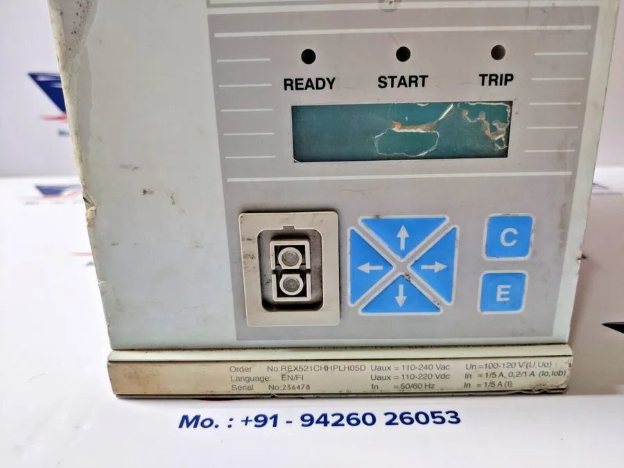 Реле защиты Abb Rex521 Motor Protection Relay Rex521chhplh05d