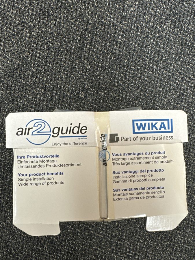 Трубопроводная арматура Wika Pressure Gauge Air2Guide: 5" W.C Scale — фото лота 1