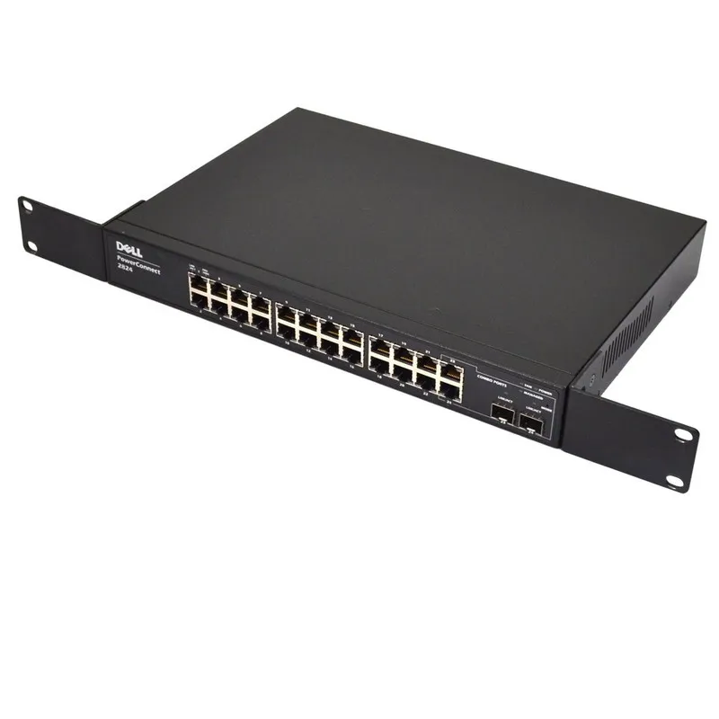 Коммутатор Dell PowerConnect 2824 24-Port Web-Managed Gigabit Ethernet Switch 10