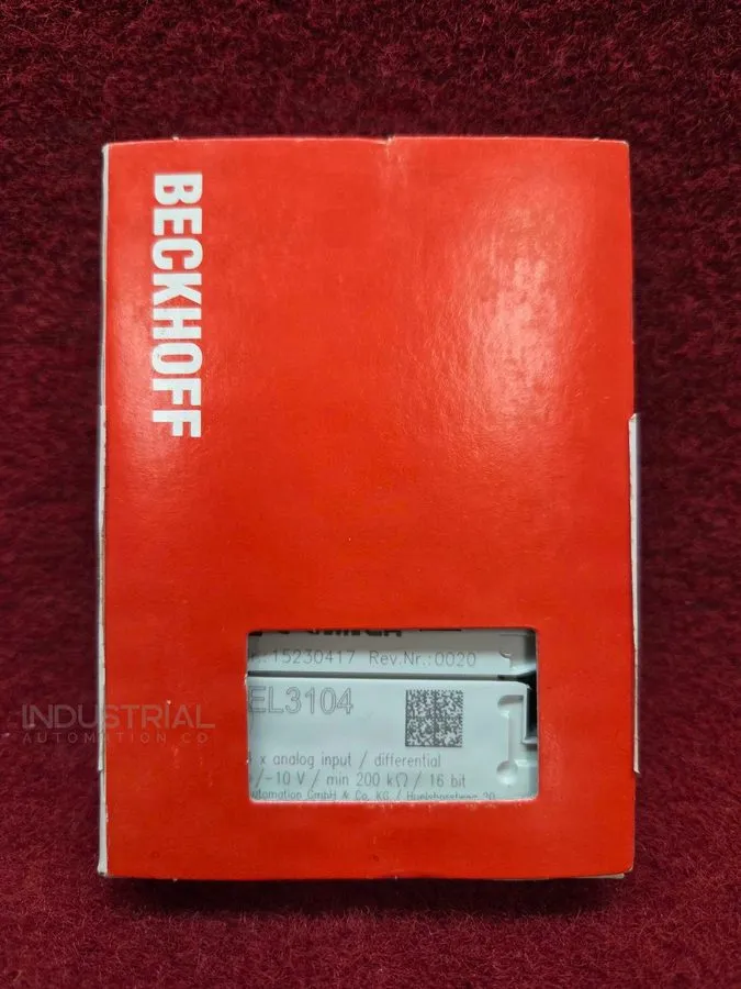 Модуль ввода-вывода Beckhoff EL3104 Next Day Air Available
