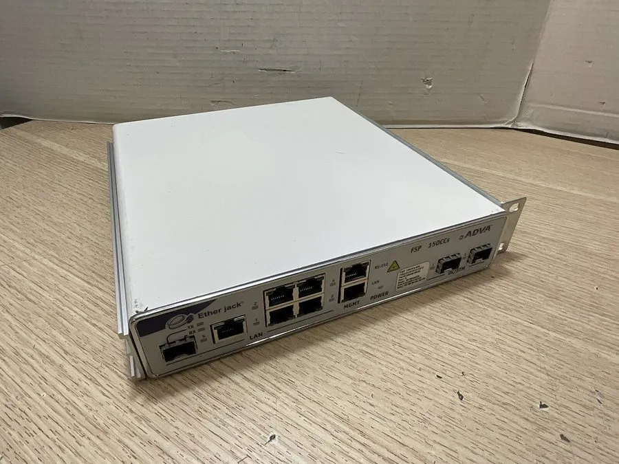 Операторское оборудование ADVA FSP 150CCs-925 ETHERNET DEMARCATION OC3 OC12 200- — фото лота 1