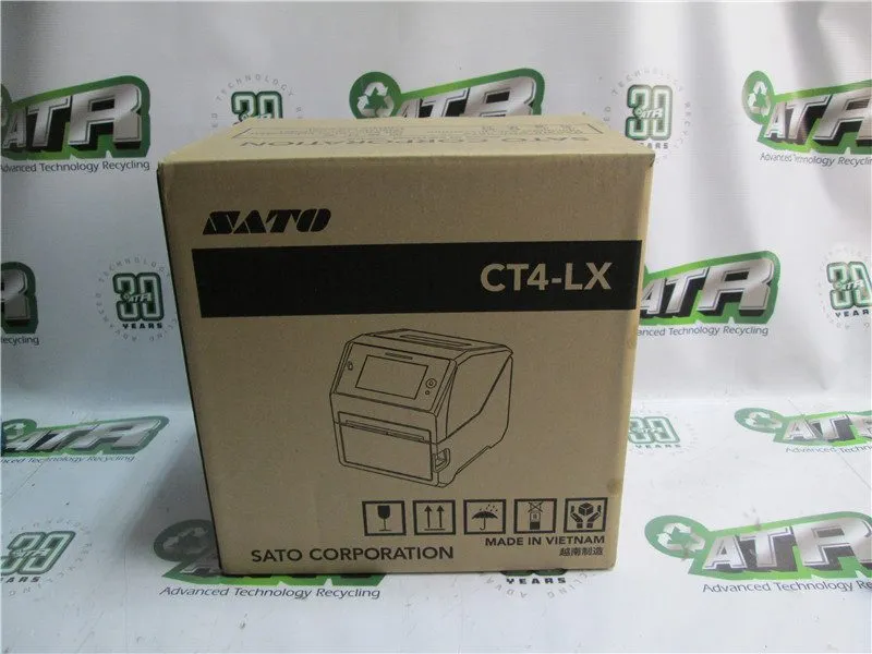 Принтер этикеток SATO CG412DT-LAN Direct Thermal Barcode Label Tag Printer USB E
