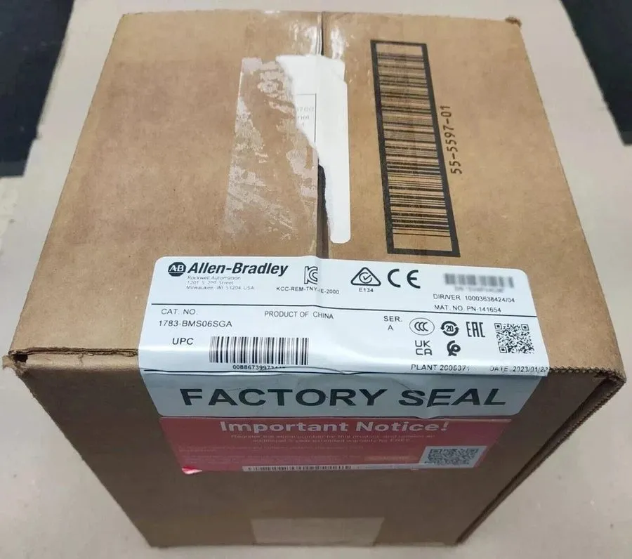 Коммутатор Allen-Bradley 1783-BMS06SGA /A Stratix 5700 6 Port Managed EtherNet S — фото лота 1