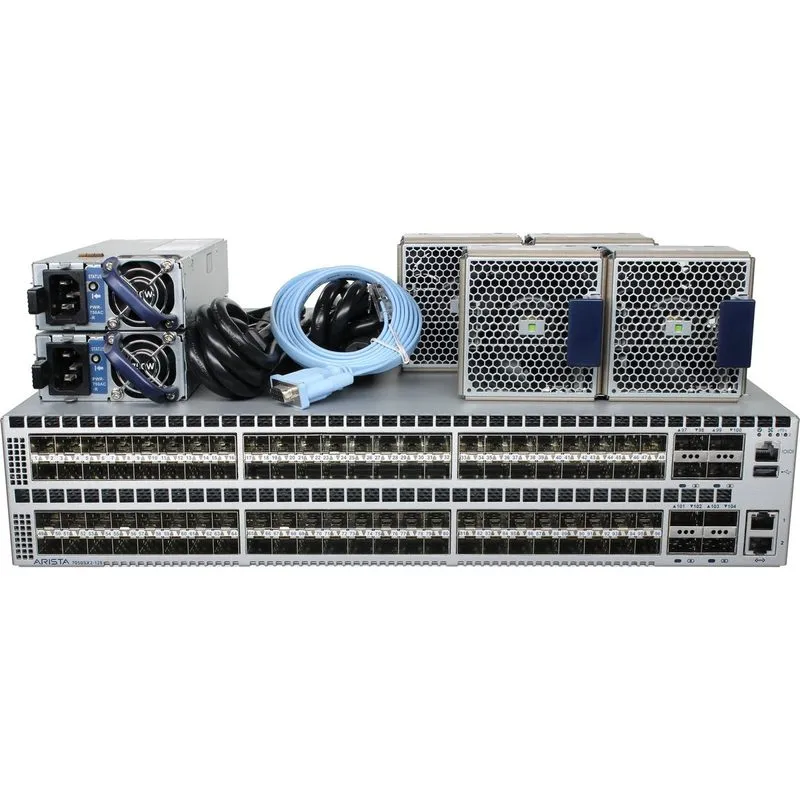 Коммутатор Arista DCS-7050SX2-128-R 96 Port SFP 10G 8 QSFP 40G B-F Air Network S — фото лота 1
