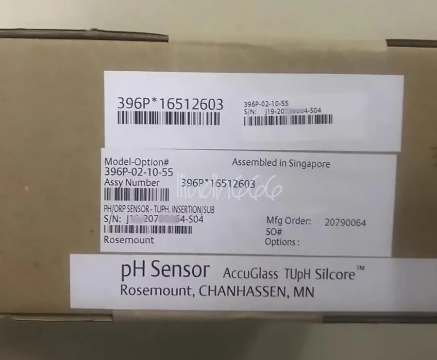Датчик ROSEMOUNT PH electrode sensor 396P-02-10-55