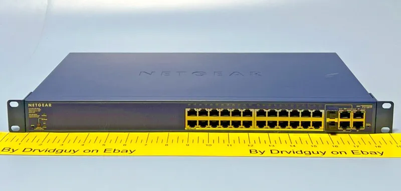 Коммутатор Netgear Prosafe FS728TPv2 24-Port PoE Smart Ethernet Switch Rackmount