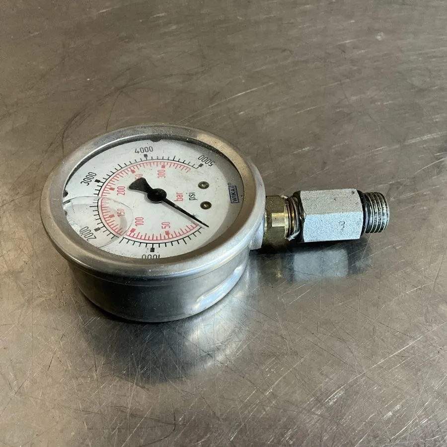 Трубопроводная арматура Wika 9832721 Analog 5000 PSI 1/2" NPT Bottom Entry Posit
