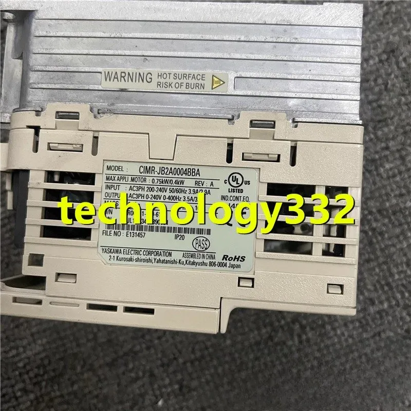 Частотный преобразователь Yaskawa J1000 series inverter CIMR-JB2A0004BBA 0.4/0.7