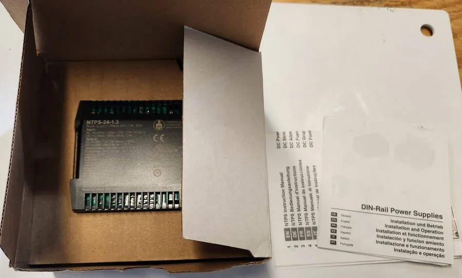 Блок питания N-TRON NTPS NTPS-24-1.3 DIN Rail Power Supply 24-28VDC 1.3A 30W