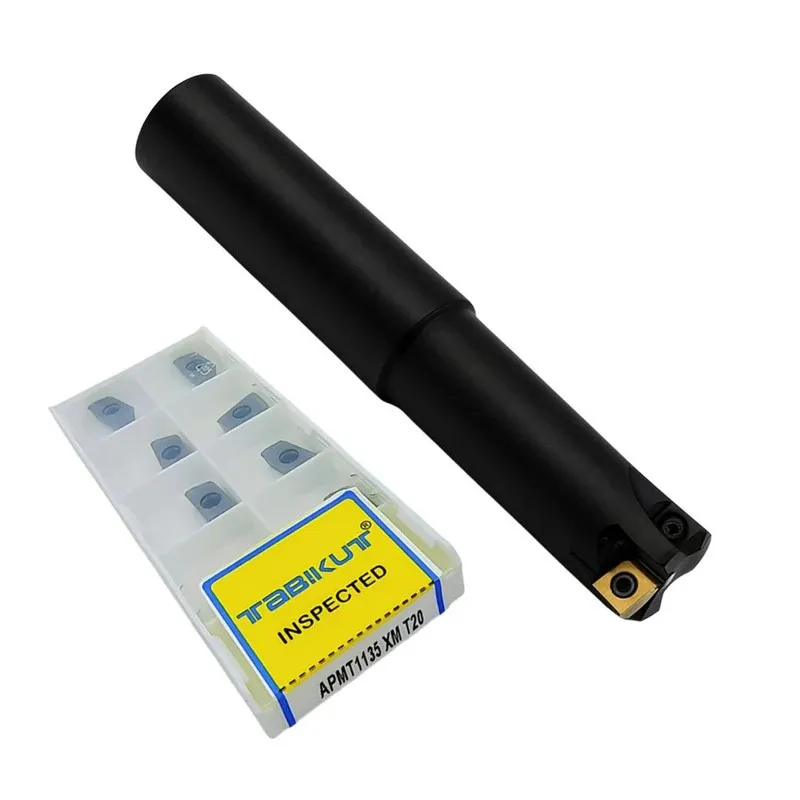 Режущий инструмент Indexable Endmill 32MM 4 Pocket + APMT1135 Carbide Inserts Fr