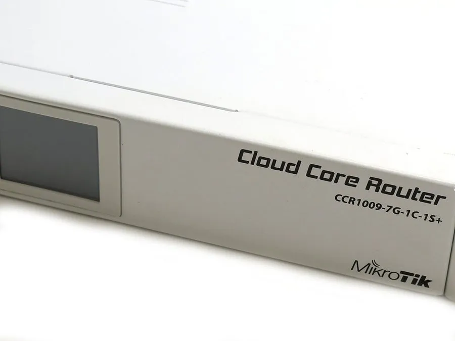 Маршрутизатор MikroTik CCR1009-7G-1C-1S+ router&lhy