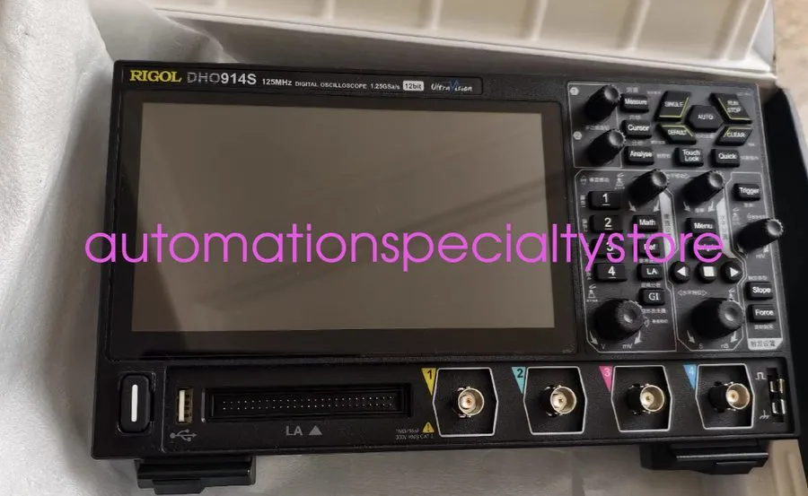 Осциллограф RIGOL DHO914S DIGITAL OSCILLOSCOPE 125MHz, 1.25GSa/s, 4ch, 16 dig. c