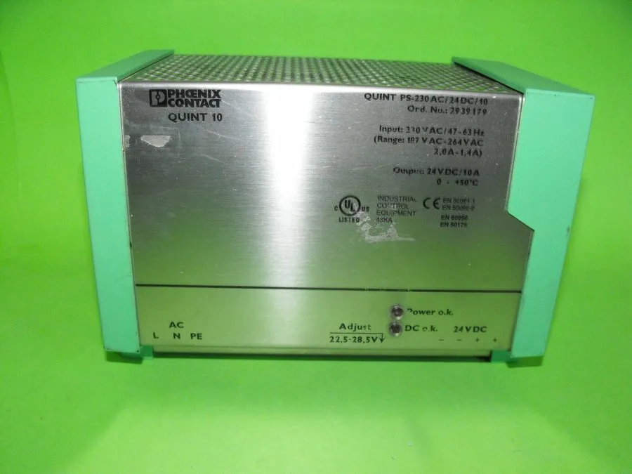 Блок питания Phoenix Contact Quint Ps-230 Ac/24dc/10 Power Supply 24vdc/10a