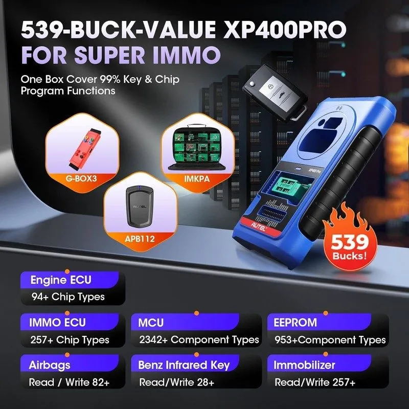 Диагностический сканер Autel MaxiIM IM608 PRO II Key PROGRAMMING Diagnostic Scan — фото лота 1