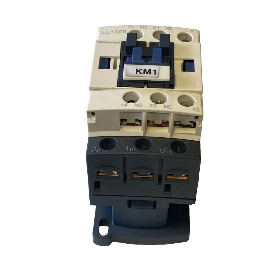 Контактор SCHNEIDER ELECTRIC LC1D09P7 TESYS D CONTACTOR 9A 3-POLE 230V AC COIL 4 — фото лота 1