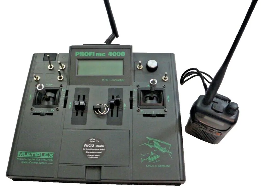 Оргтехника Multiplex Profi MC4000 Microcomputer FM-PPM/PCM ICOM -IC-R2 Radio Con — фото лота 2