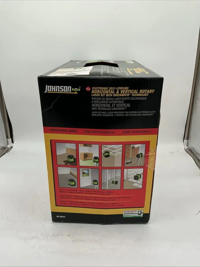 Нивелир Johnson 40-6544 Electronic Self-Leveling Horizontal/Vertical Rotary Lase — фото лота 1