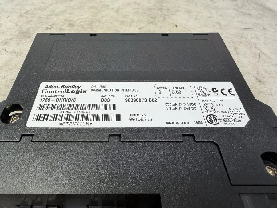 Коммуникационный модуль Allen Bradley 1756-DHRIO /E ControlLogix DH+/RIO Communi