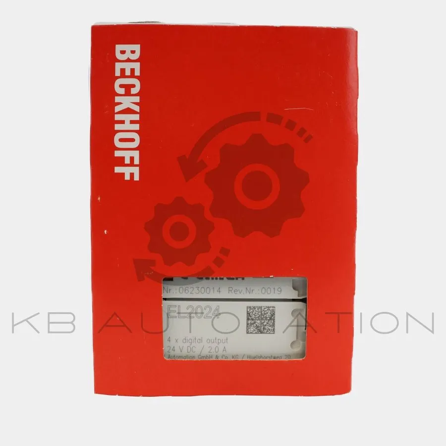 Модуль ввода-вывода Beckhoff EL2024 EtherCAT Terminal 4-Channel Digital Output 2