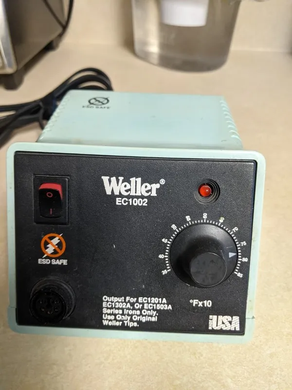 Паяльная станция Weller EC1002 Micro Digital Soldering Station Power Unit Only
