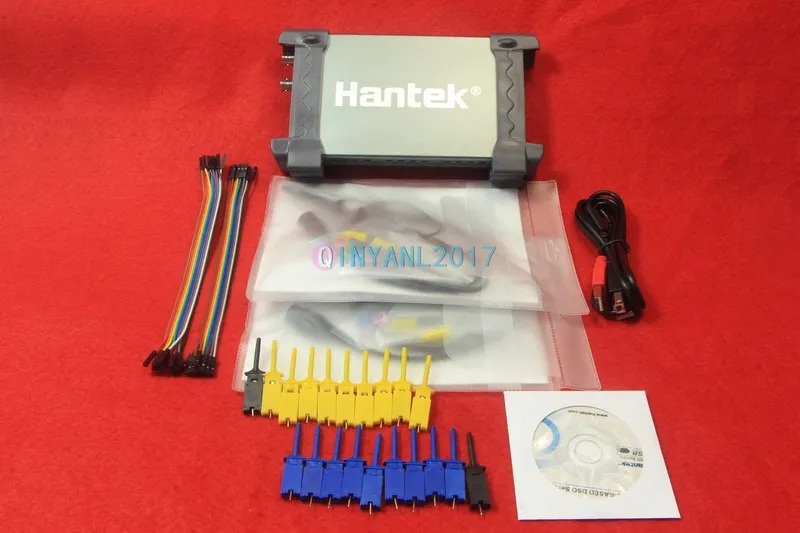 Осциллограф Hantek 6022BL PC-Based Oscilloscope 20MHZ 16Channels USB Portable Lo