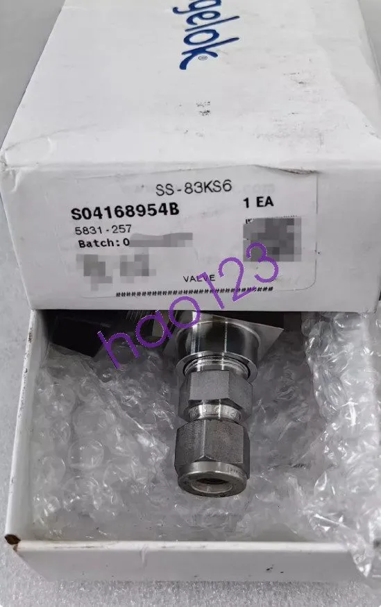 Клапан Swagelok SS-83KS6 high-pressure ball valve shipping