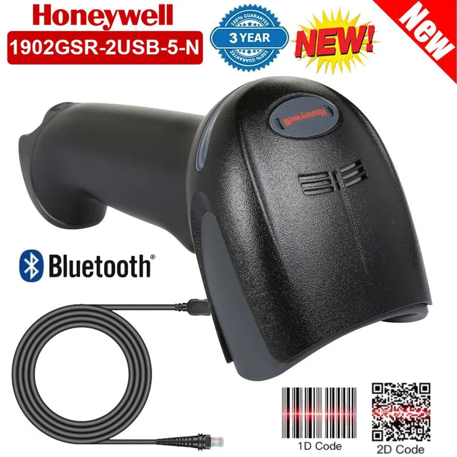 Сканер штрих-кода Honeywell Xenon 1902GSR-2USB-5-N Bluetooth 2D Imager Barcode S