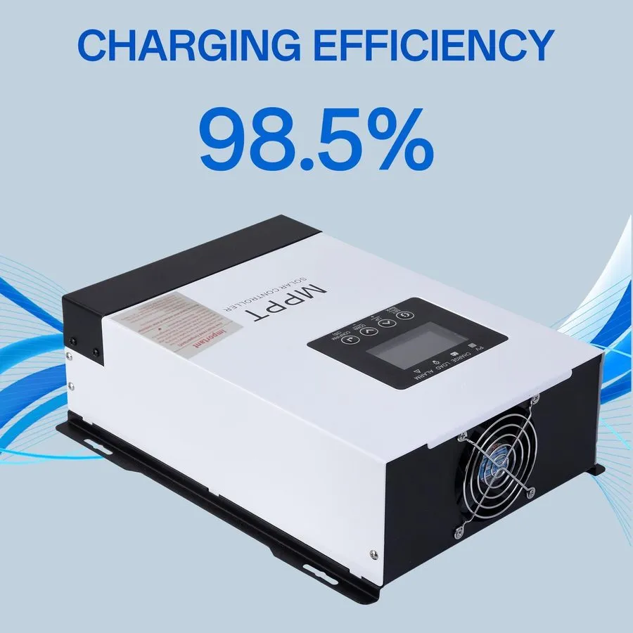 Аккумулятор 12V/24V/36V/48V/60V/72V/84V/96V 120A MPPT Solar Charge Controller Pa — фото лота 2