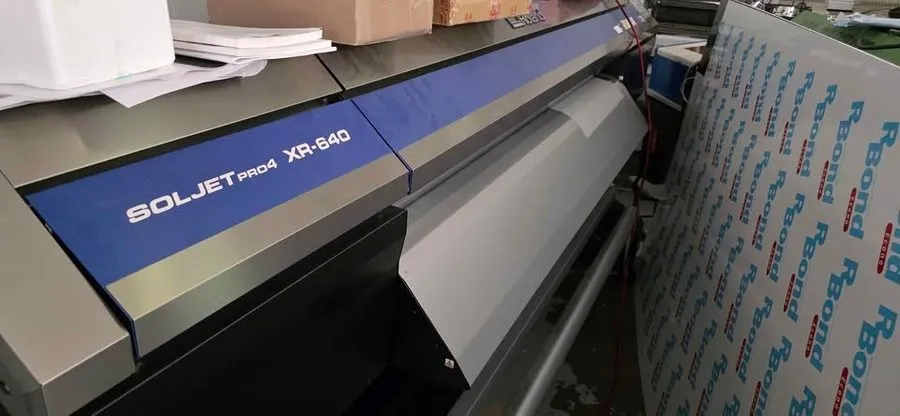 Принтер Roland SOLJET Pro 4 XR-640 64" Eco-Solvent Inkjet Printer/Cutter — фото лота 1
