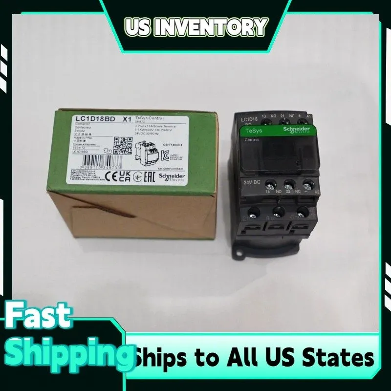 Контактор 1X LC1D18G7 LC1D18BD LC1D18M7 LC1D18B7 Schneider Contactor In CA