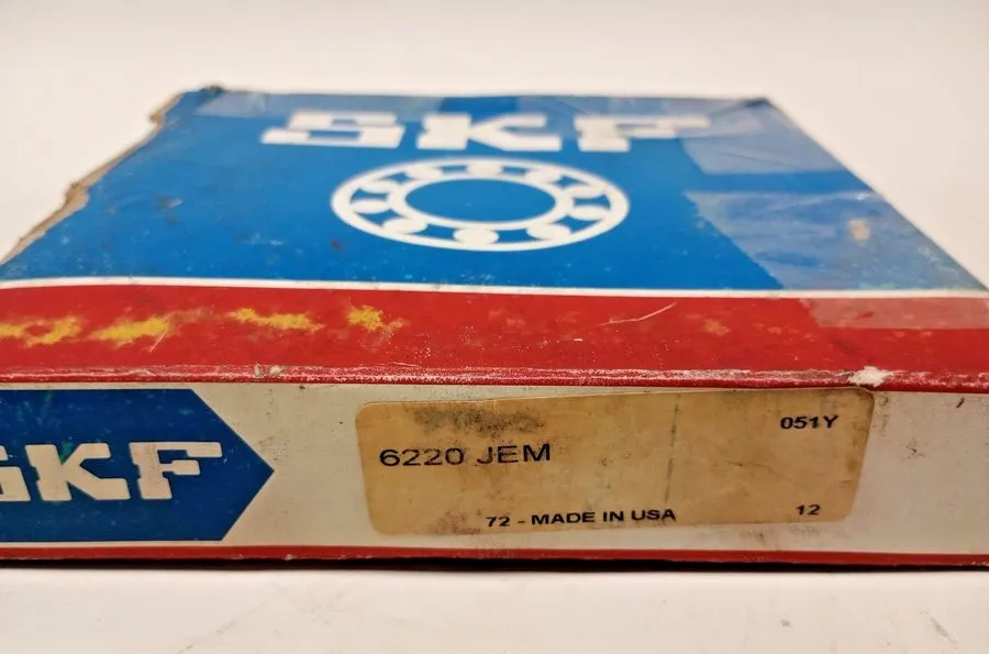 Подшипник SKF 6220-C3 Ball Bearing Open Deep Groove 100x180x34mm 6220JEM — фото лота 1