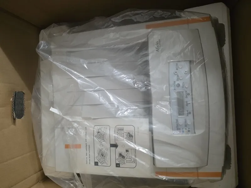 Лазерный принтер Ricoh Aficio Cl3500N Color Laser Printer w/ Toner Incl — фото лота 2