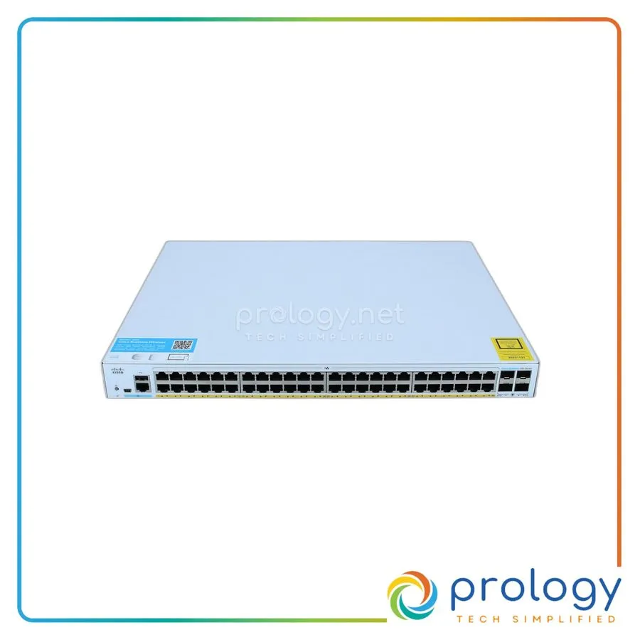 Коммутатор CISCO CBS350-48FP-4G 48 Port GE, Full PoE 4 Managed Switch Factory Re