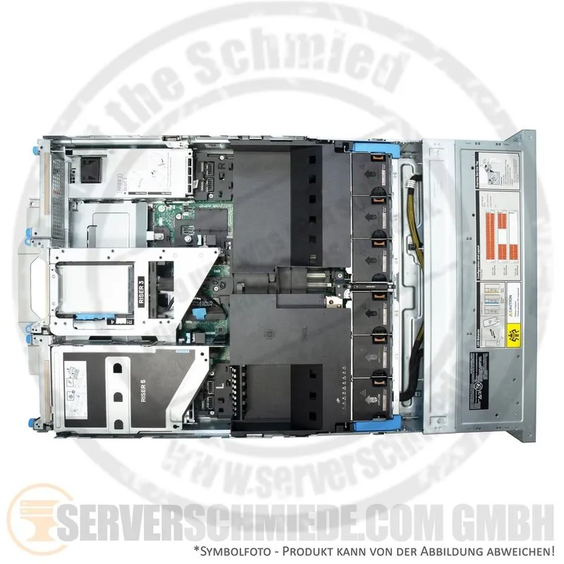 Сервер Dell R7715 PowerEdge Server EPYC 9115 64C 64GB 4x 480GB SATA SSD H965i — фото лота 4