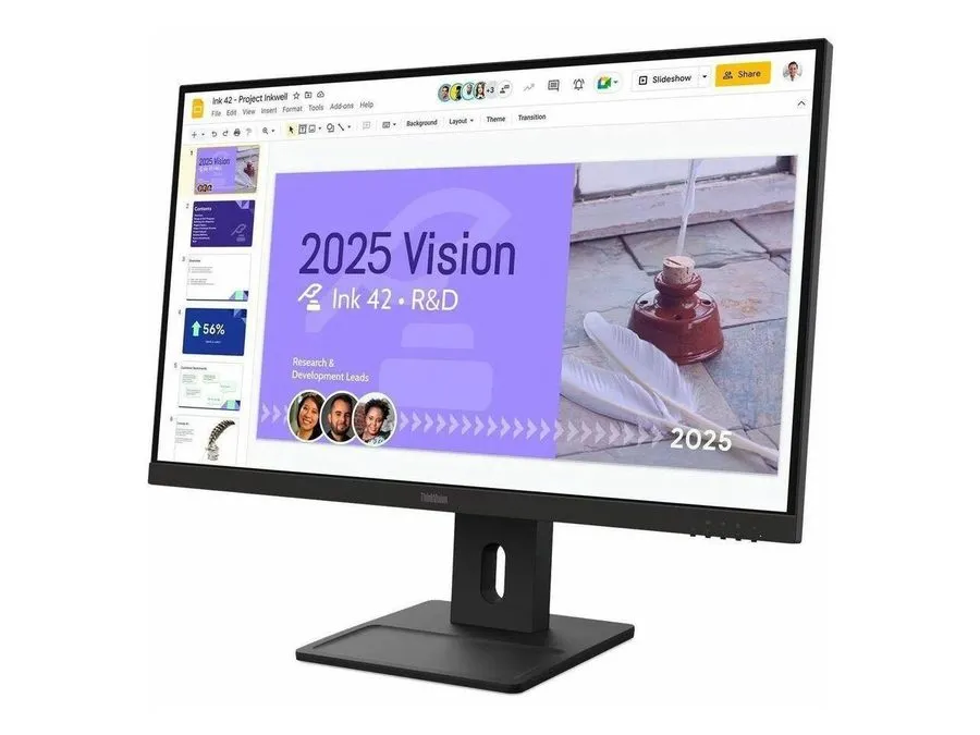 Монитор Lenovo ThinkVision E27Q-40 27" Class WQHD LED Monitor 16:9 Raven Black 2